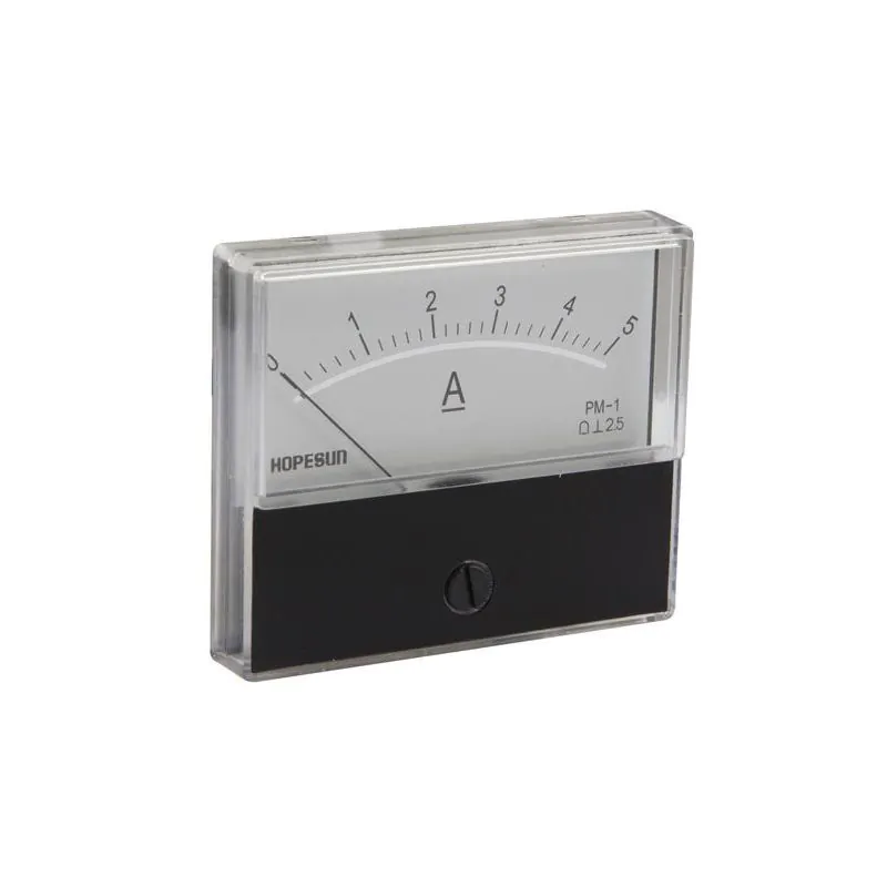 0-5 DC AMP PANEL METER 2 inch hole size