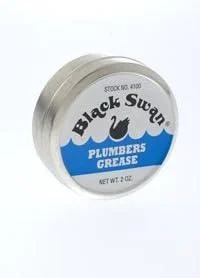 04100 Black Swan’s Plumbers Grease, 2 Oz.