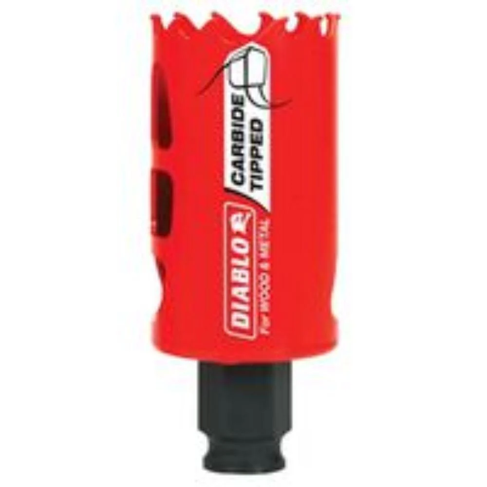 1-1/2" DIABLO CARBIDE TIP HOLE SAW