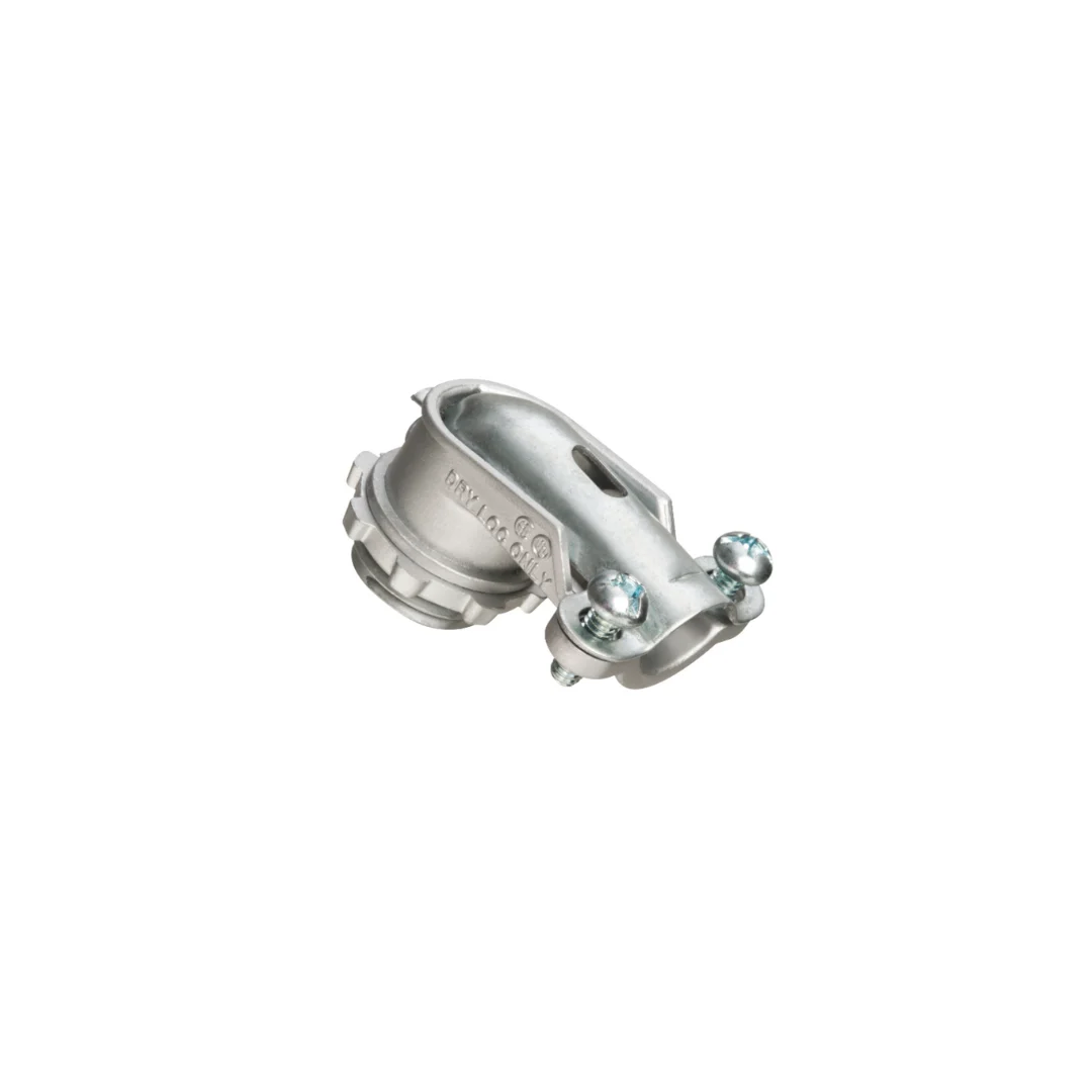 1 -1/2" DIE CAST 2 SCREW 90 DEG FOR FLEX,AC & MC CABLE