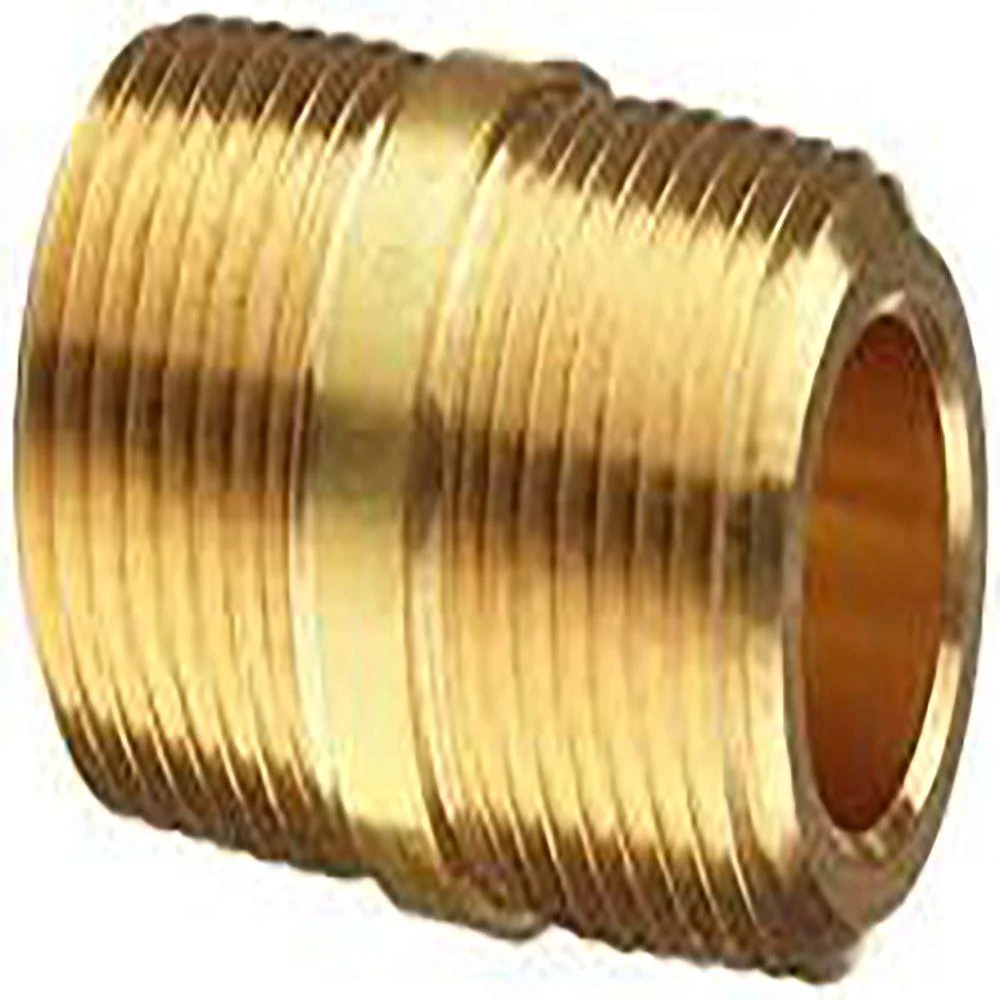 1-1/2" IPS CLOSE BRASS NIPPLE