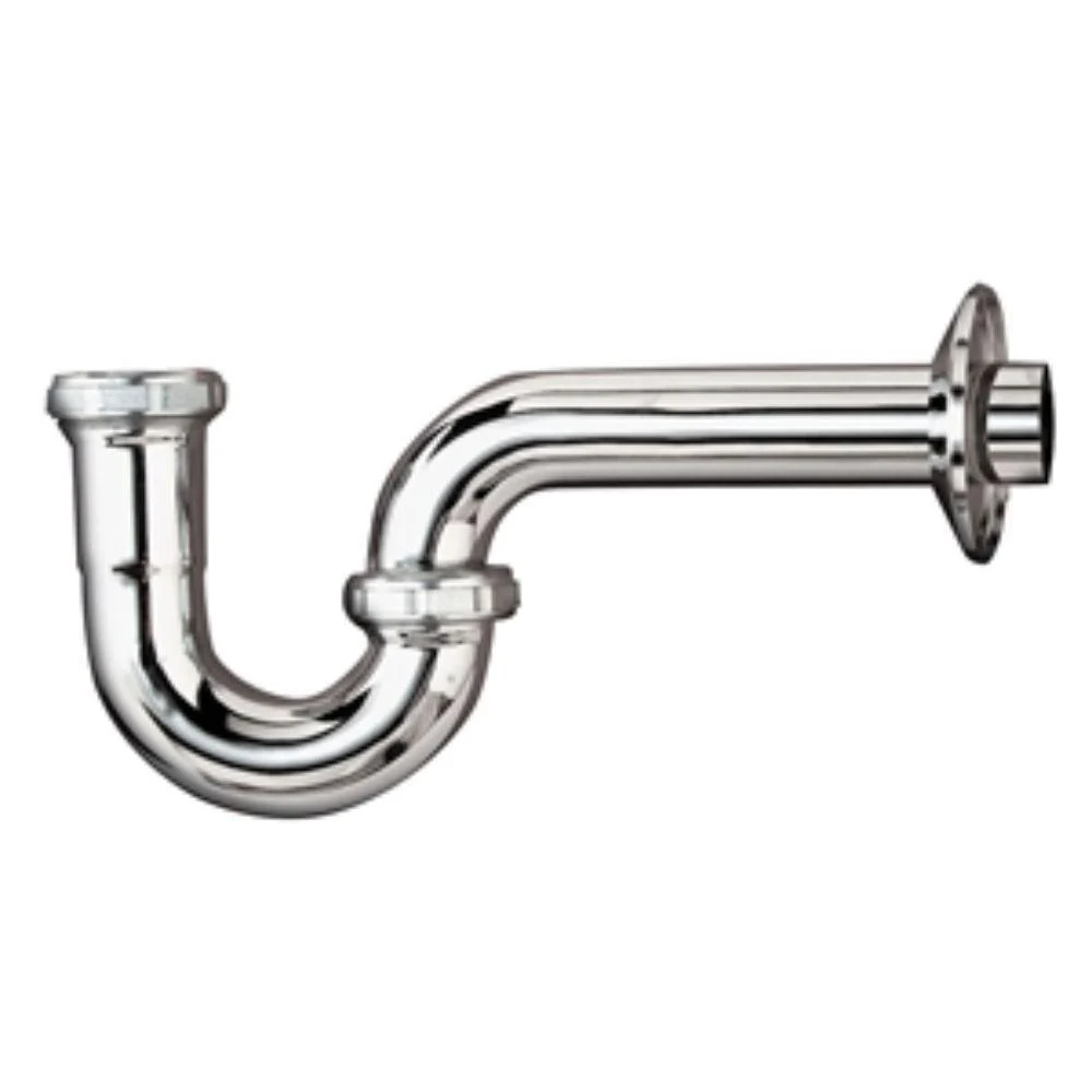 1 1/4" CHROME P-TRAP