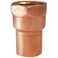 1/2 in Copper x FIP Pipe Adapter, Wrot Copper