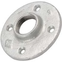 1/2 in Galvanized Malleable Iron Floor Flange