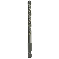 1/4 in Hex Shank HSS Pilot Drill Bit