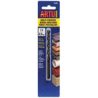 1/4 in Multi-Purpose Jobber Drill Bit, Parabolic Flute