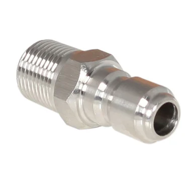 1/4 Inch Stainless Steel Male Nipple Plug
