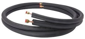 1/4" X 1/2" X 3/8" X 35' Mini Split Double Flare Nut Line Set