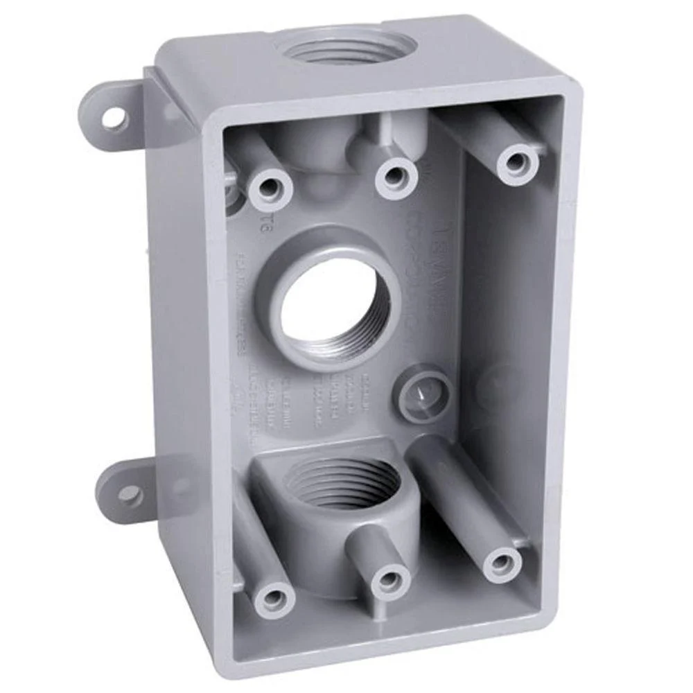 1 GANG 3-3/4" HUB BELL BOX