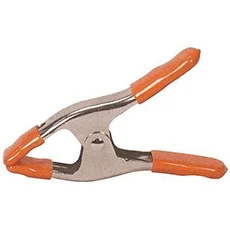 1 in Spring Clamp, Zinc-Plated Steel