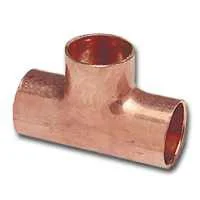1 x 1 x 3/4 in Copper Reducing Tee CxCxC (Wrot Copper)