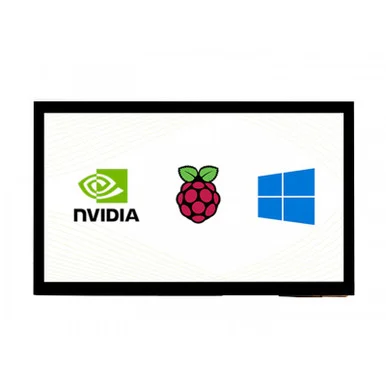 10.1inch Capacitive Touch Screen LCD (E), 1024x600, HDMI, IPS