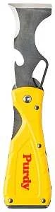 10-in-1 Folding Painter's Multi-Tool, Rubber Grip, Stainless Blade