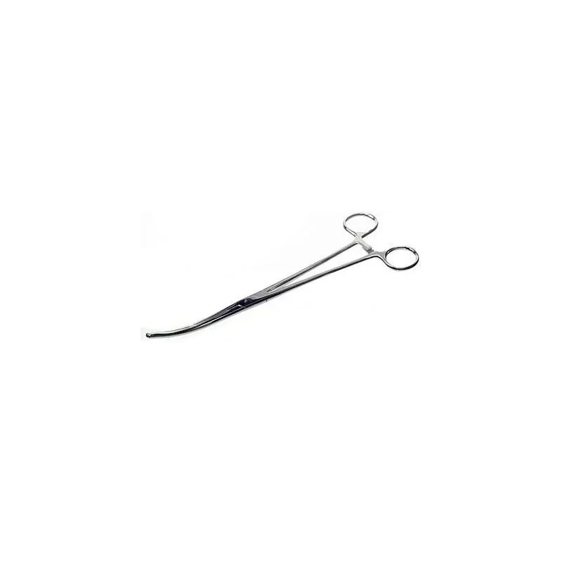 10 inch Self-Locking Curved Forceps