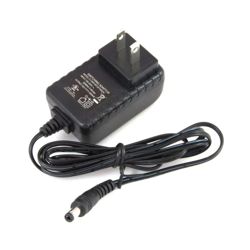 100-240VAC 12VDC 2.5A 2.1MM x 5.5mm Center Positive, UL, POWER SUPPLY. Replaces SW-122PR, SW122PR, PV-121