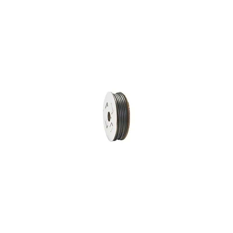 100 ft, 2:1 RATIO 1/4IN BLACK HEAT SHRINK - 100FT ROLL