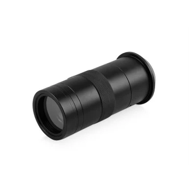 100X Industrial Microscope Lens, C/CS-Mount, Compatible With Raspberry Pi HQ Camera CS