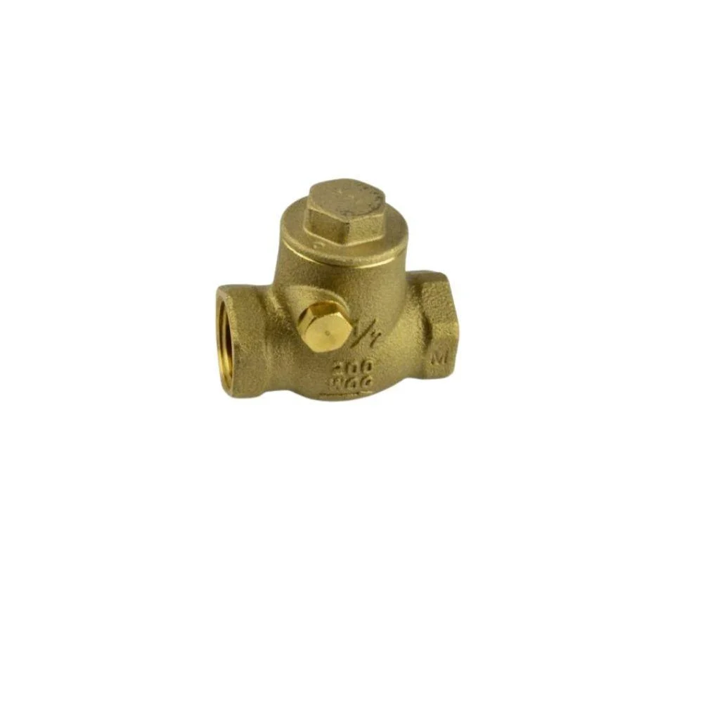 105-102 Legend Valve & Fitting 3/8" T-451 Brass Swing Swing Check Valve