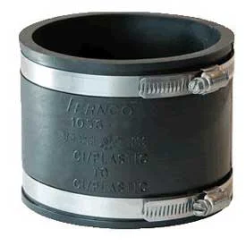 1056-33 Flexible Coupling, 3" x 3", PVC