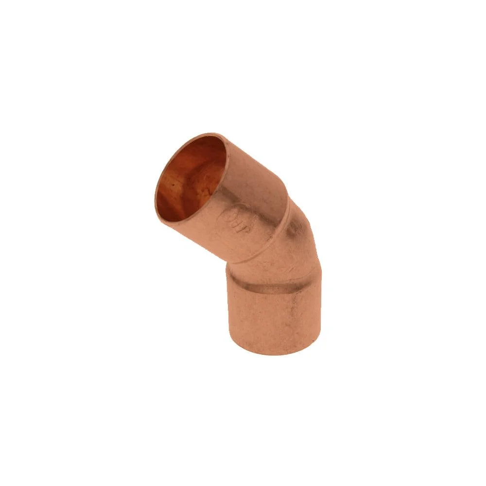 606 1 1/4 NIBCO 1-1/4" Wrot Copper 45 Elbow