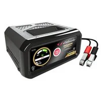 10A Automatic 12V Battery Charger with Steel Case, 120V Input