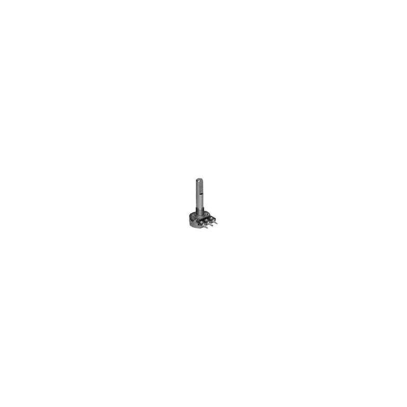 10K OHM AUDIO TAPER POTENTIOMETER 16MM 1 inch X 1/4 inch SHAFT