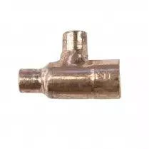 1-1/2" X 1" X 1" Wrot Copper Reducing Tee