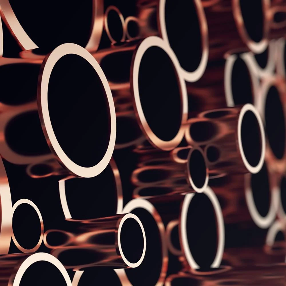 1-1/2" Type DWV Copper Pipe - 10' Hard