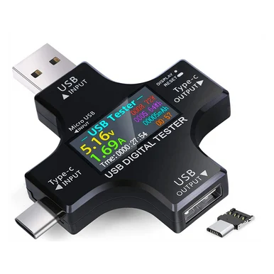 12 in 1 - USB Digital Tester & Adapter