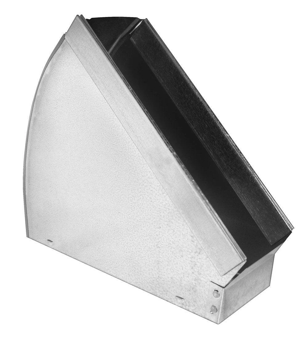 12 X 8" Flat Duct 45° Elbow