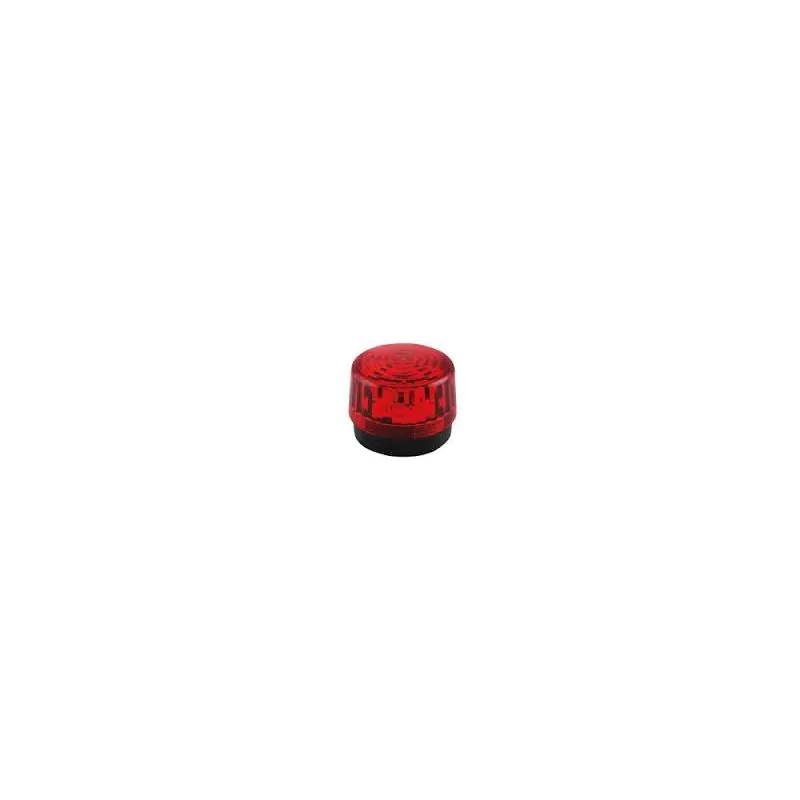 12VDC - RED LED ELECTRONIC FLASHING STROBE LIGHT