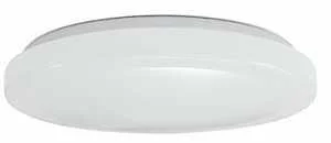 13 in LED Round Puff Ceiling Light, 4-Way