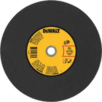 14 in Type 1 Metal Cut-Off Wheel, Aluminum Oxide, Coarse