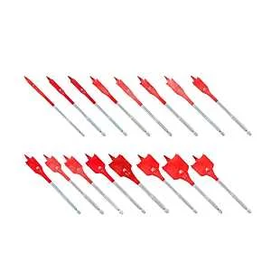 16-Piece Spade Bit Set