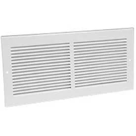 16 x 10 White Steel Return Air Grille