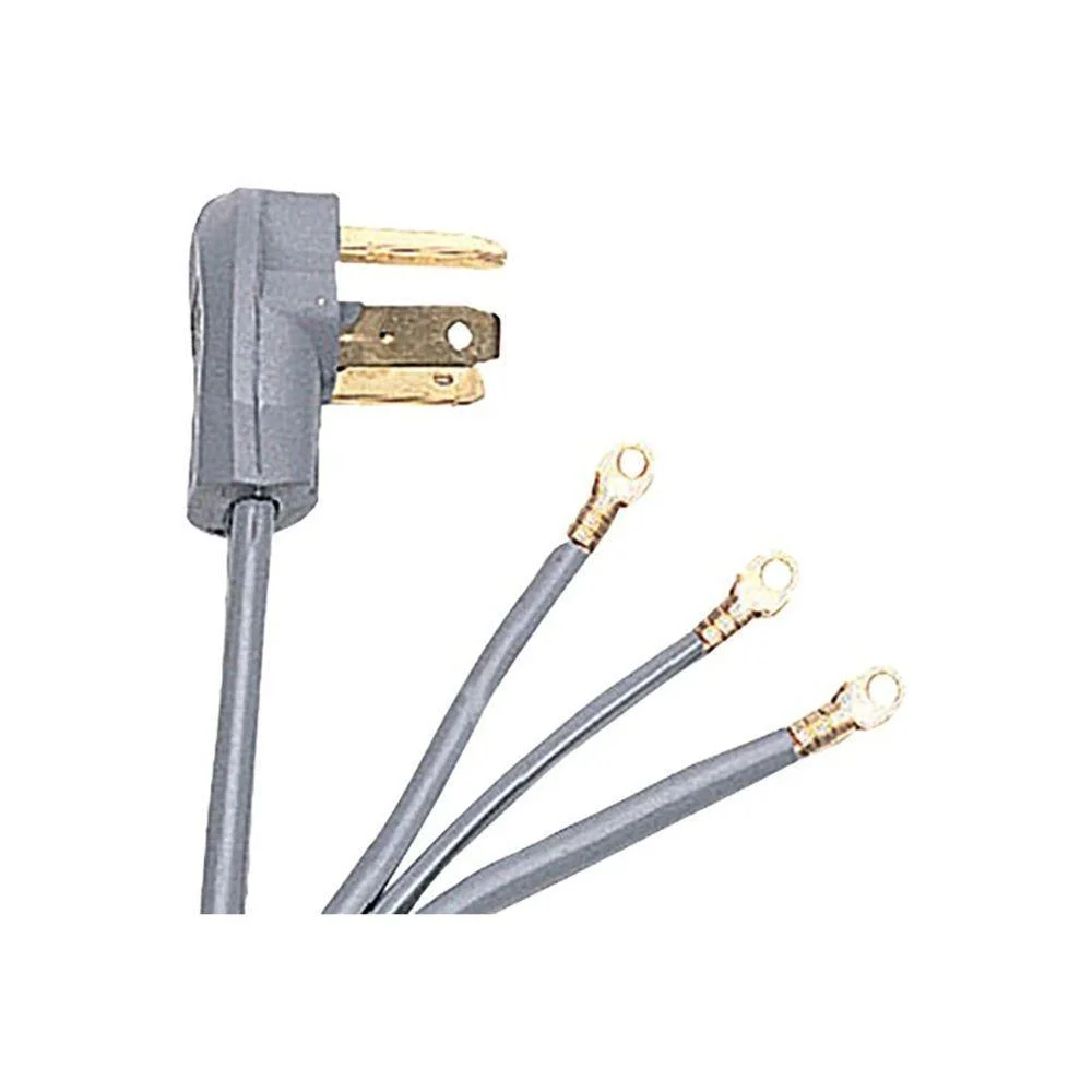 16GA. STRANDED COPPER 3 WIRE 13 AMP 6 FT APPLIANCE CORD