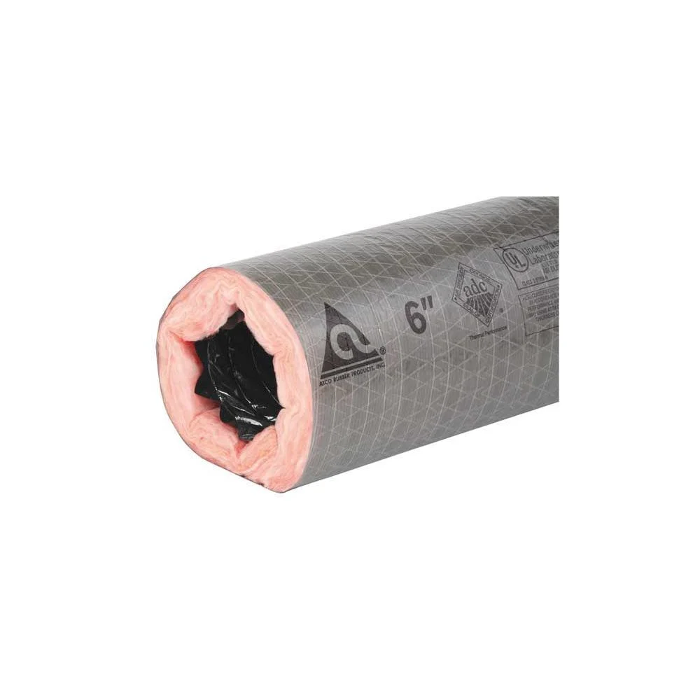 17802512 Atco Rubber 12" Flexible Duct 8.0 R-Value 25 FT