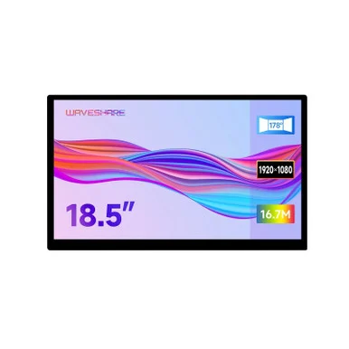 18.5inch Capacitive Touch Display, 1920×1080 Full HD, for Raspberry Pi/Jetson Nano/PC