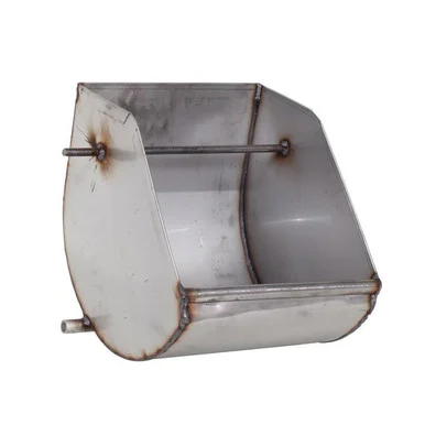 18 Gauge Stainless Steel Round Bottom Tip Out Feeder