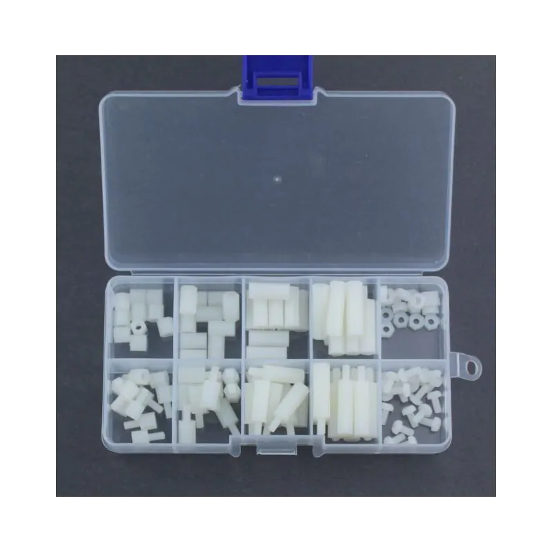 180pc Nylon Standoff Spacers Kit