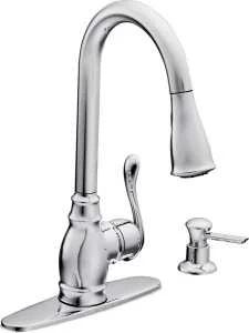 Anabelle Pull-Down Kitchen Faucet, Spot Resist Stainless Finish