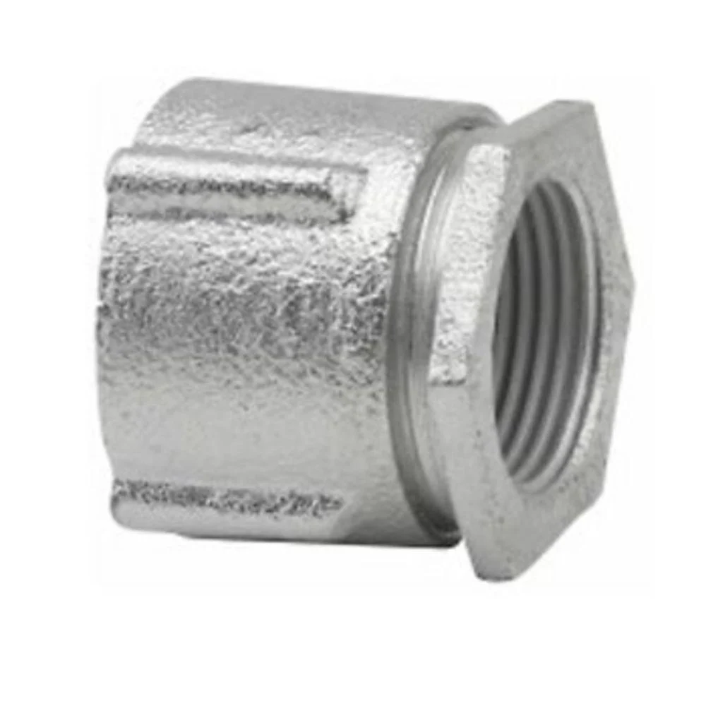 192 Eaton Crouse-Hinds 1" Three-Piece Conduit Coupling, Rigid/IMC, Malleable Iron, Concrete Tight