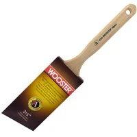 2-1/2 in Angle Sash Paint Brush Nylon/Polyester Micro Tip Filaments