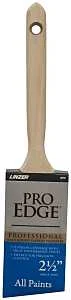 2-1/2 in Angle Sash Paint Brush, Polyester Bristle, Wood Handle
