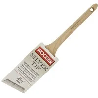 2-1/2 in Angle Sash Polyester Paint Brush with Stainless Ferrule