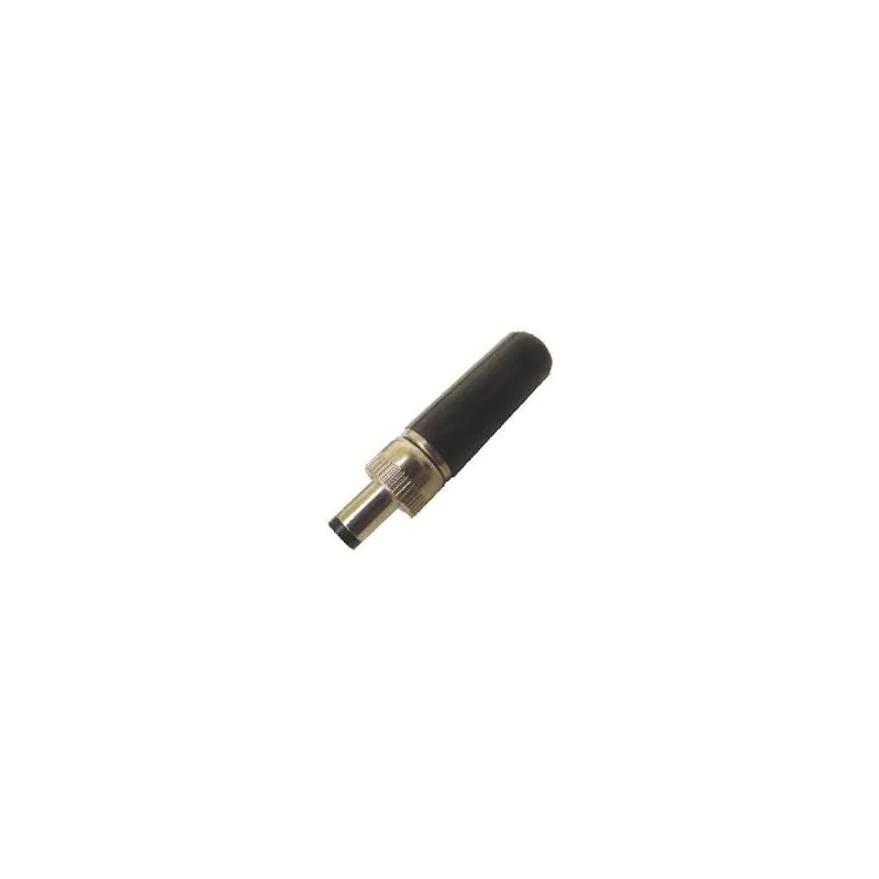 2.1mm x 5.5mm DC LOCKING PLUG, Mates with 2112B Jack