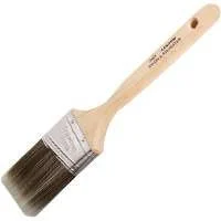 2.5 in Angle Sash Paint Brush Nylon/Poly Wood Handle