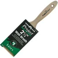 2.5 in Varnish Wall Paint Brush with Brown Sable Bristles