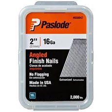 2 in 16 Ga Galvanized Angled Trim Finish Nails