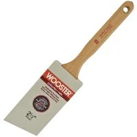 2 in Angle Sash Paint Brush, Firm Nylon/Poly Blend for Latex & Enamel